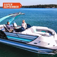 Kinocean Vietnam 27Ft sièges de bateau ponton en fibre de verre aluminium