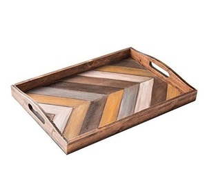 ถาดเสิร์ฟพิซซ่าอะคาเซียแบบโมเดิร์นและเรียบง่ายถาดเสิร์ฟทำจากไม้หรูหรา - Product Image 3