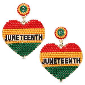 Women Vintage New Fashion Multi-Colour Handmade Embroidered <b>Drop</b> Shape <b>Earrings</b> for India Fashion Jewellery - Product Image 6