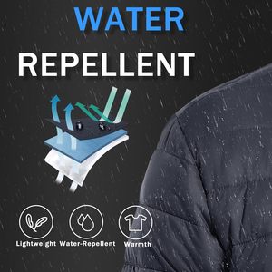 Veste matelassée légère pour homme de nouveau style-Manteau matelassé chaud, coupe-vent et hydrofuge pour l'hiver, l'automne et le printemps - Product Image 5