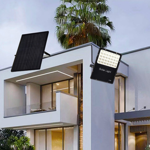 Projecteur solaire en aluminium étanche pour l'extérieur de la maison rurale, cour de jardin, 500W 600W 800W Super Big Battery - Product Image 5