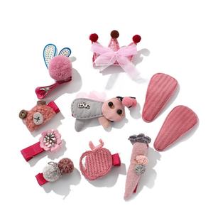 กิ๊บติดผมเด็กสไตล์<span class=keywords><strong>เกาหลี</strong></span>ชุดกิ๊บติดผมการ์ตูนน่ารัก 10 ชิ้นอุปกรณ์เสริมผมเด็กสำหรับเด็กผู้หญิงแต่งตัวอุปกรณ์เสริม - Product Image 2