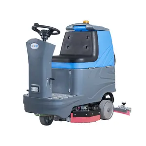 Kuer Commerciële En Industriële 70l/75l Tank Elektrische Automatische Vloerreinigingsvloer Scrubber Te Koop