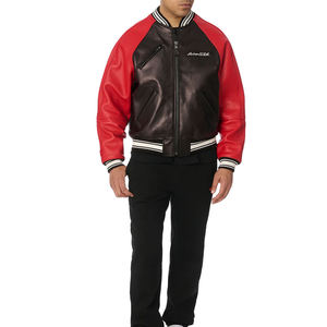 El mejor logotipo personalizado con revestimiento transpirable, tamaño personalizado, chaquetas Avirex de poliéster/algodón, logotipo frontal con soporte, venta al por mayor de hombres de alta calidad - Product Image 5