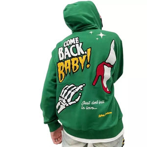 Custom Unisex <b>Hoodies</b> 320 GSM Premium Sweatshirts Factory Price Wholesale Comfortable Warm <b>Soft</b> Heavyweight Wear - Product Image 2