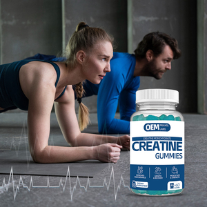 निजी लेबल क्रिएटिन मोनोहाइड्रेट गमियां प्रति वर्कआउट मांसपेशियों के विकास के लिए एनर्जी बीस्ट डिक्स क्रिएटिन गमियां 5 ग्राम प्रदान करती हैं - Product Image 2