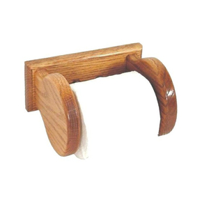 Porte-serviettes en bois carré avec cadre en fer Support de mouchoirs de taille moyenne fait à la main Parfait pour les restaurants, les hôtels et la décoration intérieure - Product Image 4