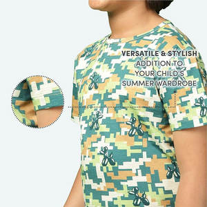 Camiseta holgada de manga corta con estampado de verano personalizado, camisetas en blanco para hombre 100% algodón, venta al por mayor - Product Image 3