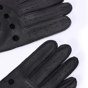 Women driving <b>gloves</b> breathable mesh lightweight wear Leather driving <b>gloves</b> smooth touch professional quality driving <b>gloves</b> - Product Image 6