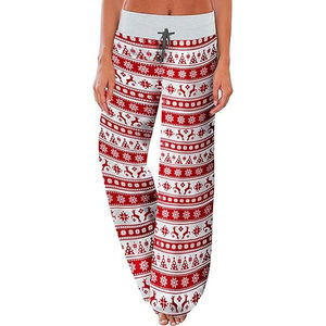 Qualité supérieure Léger Durable Femmes Imprimé Pantalon Coton Casualwear Hivers Floral Imprimé Large Jambe Femmes Pantalon - Product Image 6