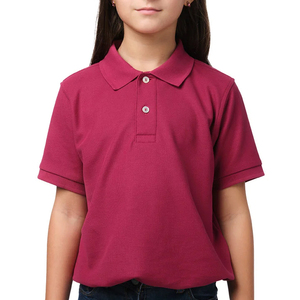 Polos para niños y niñas Camisetas personalizadas para niños Fabricante Uniforme escolar elegante 100% Algodón Ropa para niños Camisetas Polo de Exportador - Product Image 6