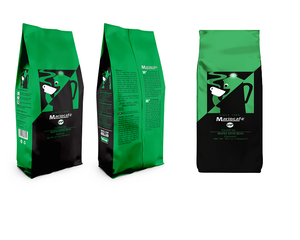 Conception personnalisée OEM Écran en grains de café torréfié Arabica-16 Mariocoffee Marque du Viet Nam 1 kg/sac - Product Image 6