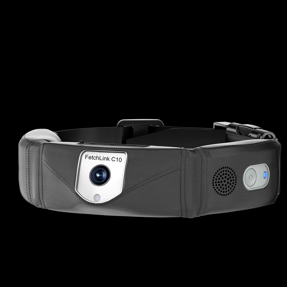 FetchLink C10 умный ошейник для домашних животных | 4K Live View, GPS, голосовые оповещения