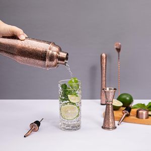 Premium Quality Metal <b>Cocktail</b> <b>Making</b> 6 Piece Set Bartender <b>Kit</b> for <b>Cocktail</b> in Bulk Price - Product Image 2