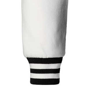 Veste universitaire d'hiver de haute qualité pour hommes, veste de baseball universitaire personnalisée avec manches en cuir et logo brodé - Product Image 5