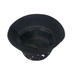 Sombreros de cubo de verano de alta calidad personalizados para hombres, bloqueador solar de diseño Reversible de algodón sólido para uso informal al aire libre - Product Image 4