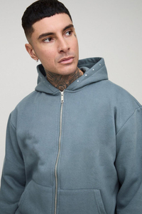 Vêtement de sport d'hiver unisexe de haute qualité, jogging en molleton de coton léger, survêtement oversize par Marfa International - Product Image 3