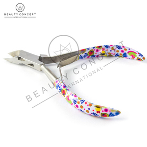 Nuevo Cortaúñas de Acero de Calidad Premium con Mango Floral, Ecológico, para Uñas y Cutículas, con Mandíbula Ancha - Product Image 2