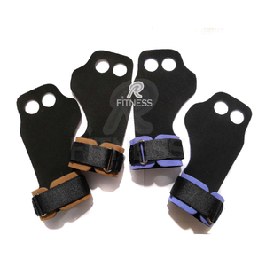 Gants de gymnastique en caoutchouc naturel et PVC, robustes, avec fermeture à boucle et protection de la paume pour la sécurité en fitness - Product Image 4