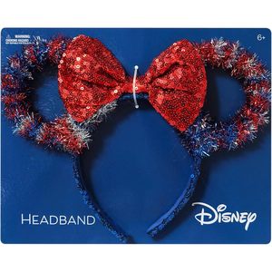 Accessoires pour cheveux Mickey et Minnie personnalisables OEM/ODM, bandeaux en tinsel, prix direct usine - Product Image 1
