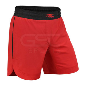 Pantalones cortos de MMA para hombre de color sólido recién llegados para adultos servicio OEM al por mayor pantalones cortos de MMA hechos a medida - Product Image 1