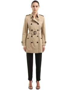 Chaquetas de Gabardina con Revestimiento de Cuero Sintético para Uso Unisex con Diseño de Logotipo Personalizado - Product Image 4