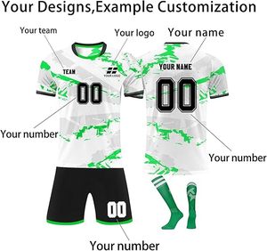 Nueva Llegada Conjuntos Deportivos de Felpa Técnica Personalizados para Hombre Talla XL Conjuntos de Camisetas de Fútbol Personalizadas al por Mayor Estilo Nuevo - Product Image 3