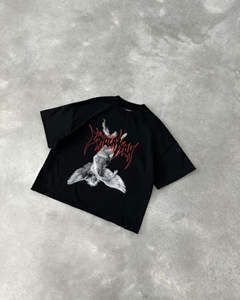 <b>Black</b> Oversized T-<b>Shirt</b> Streetwear Casual Cotton <b>Tee</b> Punk Rock Fashion Top 100% cotton T-<b>shirt</b> for men loose fit printed 2025 - Product Image 6