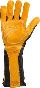 Gants de soudage en cuir, résistants aux perforations, aux chocs et aux hautes températures, gants de protection pour le travail en four, vente en gros - Product Image 3