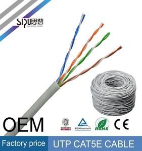 Sipu Nhà máy cung cấp CCA <span class=keywords><strong>CAT5E</strong></span> Cáp 1000ft CCTV Cáp camera 100m 304m Cat 5e Mạng Cáp - Product Image 4