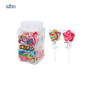 Fabricant vente en gros étiquette personnalisée coupe <span class=keywords><strong>pastèque</strong></span> sucette bonbons durs aromatisés aux fruits bonbons halal - Product Image 2