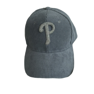 Gorras de Béisbol Bordadas con Letras 3D de Pedrería con Logotipo Personalizado, Unisex, Planas, Ajustables, Deportivas, de Tela Común de Alta Calidad - Product Image 5