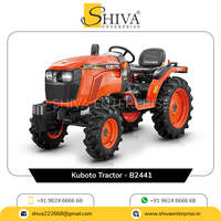 3 Cylindres Refroidi Par Liquide 1123 cc Capacité 24HP Moteur Machines Agricoles 4WD Kubota B2441 Tracteur Agricole au Meilleur Prix
