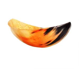 Natural Buffalo Horn Dish <b>Set</b> Rustic Modern Oval Shapes Includes <b>Shaving</b> Bowl Salad Bowl Vintage Lunch Box Spoon Daily Party - Product Image 4