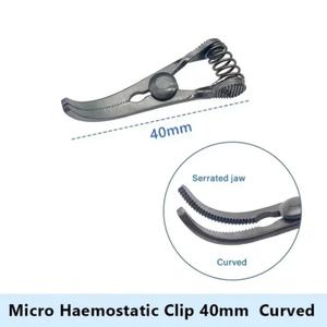 Barishan Medical Bulldog Spring Clamp Punta curva 4cm Material de entrenamiento quirúrgico - Product Image 5