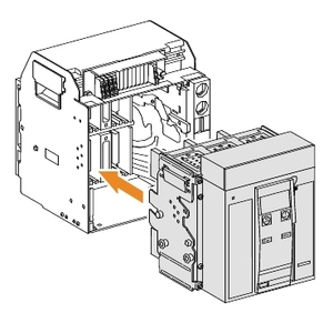 Interruttore Sezionatore Estraibile MasterPact NT16HA 1600A 75kA/440VAC 50/60Hz a 4 Poli - Product Image 1