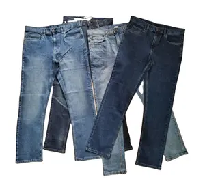 Surplus Apparels Pantalones de mezclilla para hombre Precio súper bajo Overstock Marcas Jeans Skinny Straight Jeans Pantalón de Bangladesh