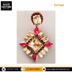 Pendientes colgantes de topacio y arcoíris para mujer y niña, piedras, hecho a mano, para fiesta y Noche - Product Image 6