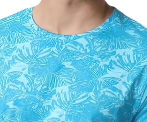 เสื้อยืดผู้ชายแบบพอดีตัวผ้าถักคอตตอนระบายอากาศได้ผ้า100% ผ้าฝ้ายถักแขนสั้นสั่งติดฉลากได้ตามต้องการ - Product Image 3