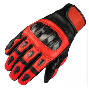 ถุงมือหนัง100% สำหรับแข่งรถมอเตอร์ไซค์ถุงมือมอเตอร์ไซด์กีฬากลางแจ้งแบบปรับแต่งได้สำหรับฤดูหนาว - Product Image 4