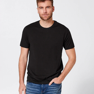 Camisetas de Manga Corta para Hombre, Cuello Redondo, 100% Algodón Jersey, Precio al por Mayor, Camisetas Tri-Blend - Product Image 4