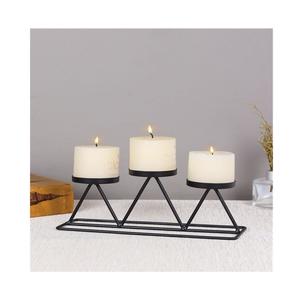 Support de bougie en métal fait main sur mesure, en gros, avec verre, artisanat Amir d'Inde - Product Image 1