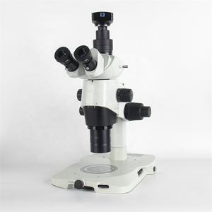 Microscopio estéreo médico fluorescente/Microscopio de campo oscuro estéreo con fuente de luz de cámara - Product Image 4