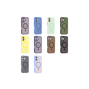 Coque de protection Netzy vert clair pour iPhone 16 compatible MagSafe SAFA Sio avec fonction anti-traces de doigts et charge magnétique - Product Image 2