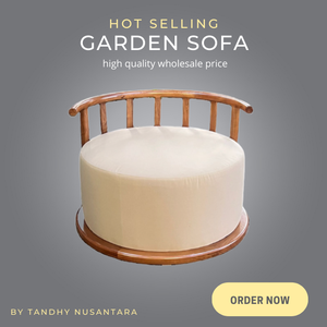 Teak Wooden Frame Garden <b>Chair</b> <b>Velvet</b> Garden Sofa Leisure <b>Chair</b> For Living Room and Hotel Furniture - Product Image 4