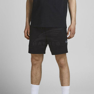 Short en coton léger style street pour hommes vente en gros de shorts solides respirants confortables à taille élastique vente en ligne - Product Image 5
