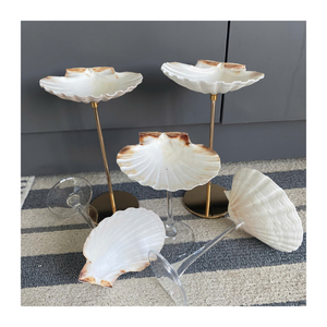 แก้วไวน์เปลือกหอยทะเล-แก้วไวน์เปลือกหอยทำด้วยมือสำหรับงานเทศกาลทางทะเลและการรับประทานอาหารสุดหรู - Product Image 3