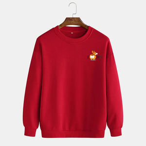 Sudadera Casual de Forro Polar Sólido con Cuello Alto de Secado Rápido para Hombre, Personalizable, 100% Algodón, para Invierno, Unisex, Transpirable - Product Image 5