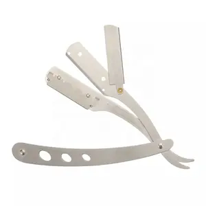 Fournitures de barbier en gros, professionnel, coupe droite de la gorge, Salon de coiffure, lames de rasoir, rasoir de Salon pour barbier - Product Image 1