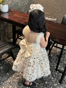 Vestidos de noche de princesa ecológicos con diseño de Halter de alta calidad para niñas, tamaños personalizados, fiestas de cumpleaños, suministro ODM de Vietnam - Product Image 6